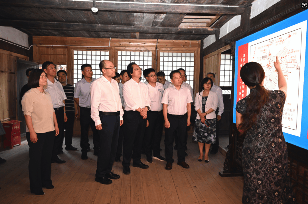 浙江大学考察团莅临我市考察交流